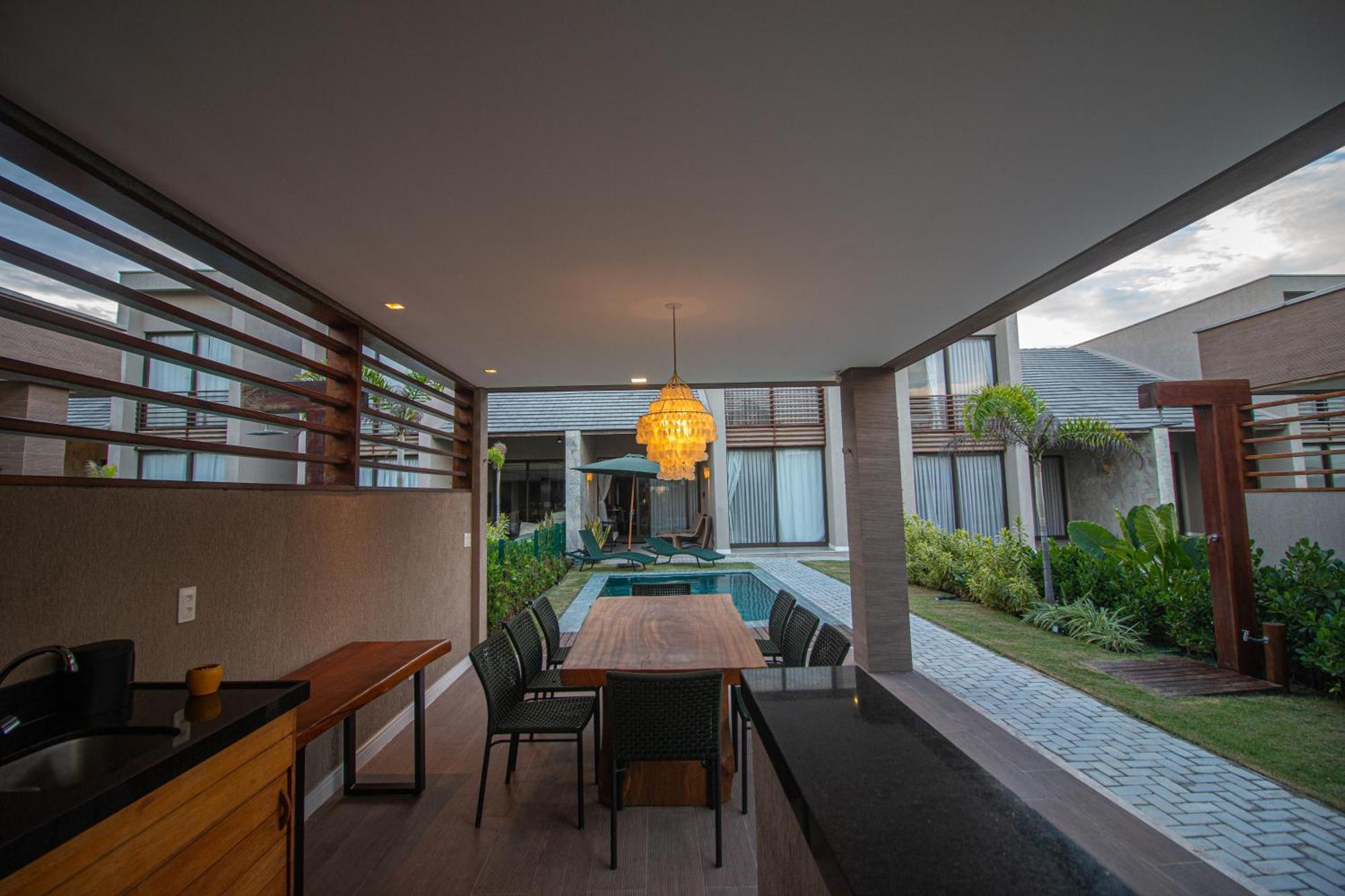 Casa Alto Padrao Beira Mar Ao Lado Do Zorah Beach Trairi - Flecheiras Eksteriør bilde