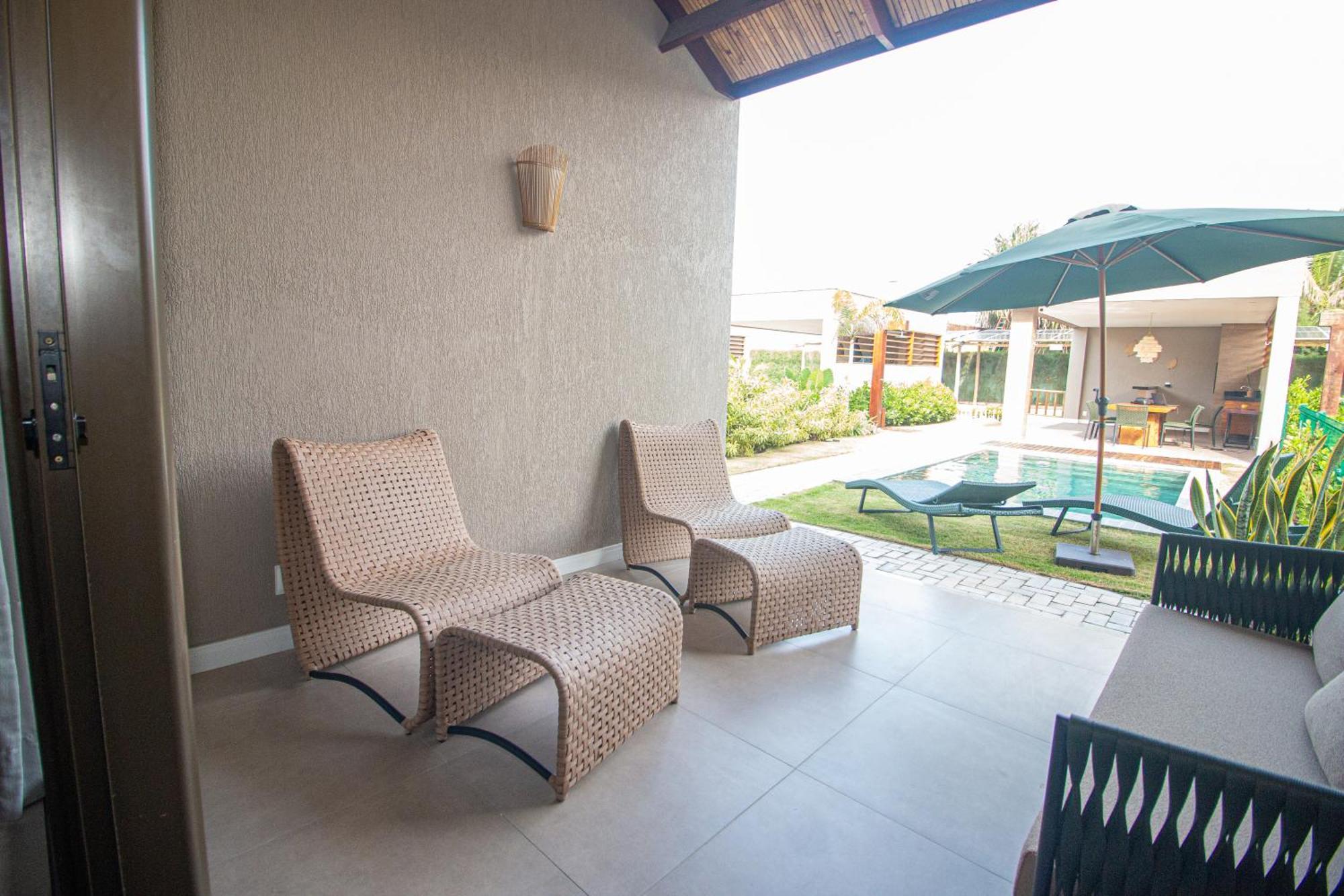 Casa Alto Padrao Beira Mar Ao Lado Do Zorah Beach Trairi - Flecheiras Eksteriør bilde